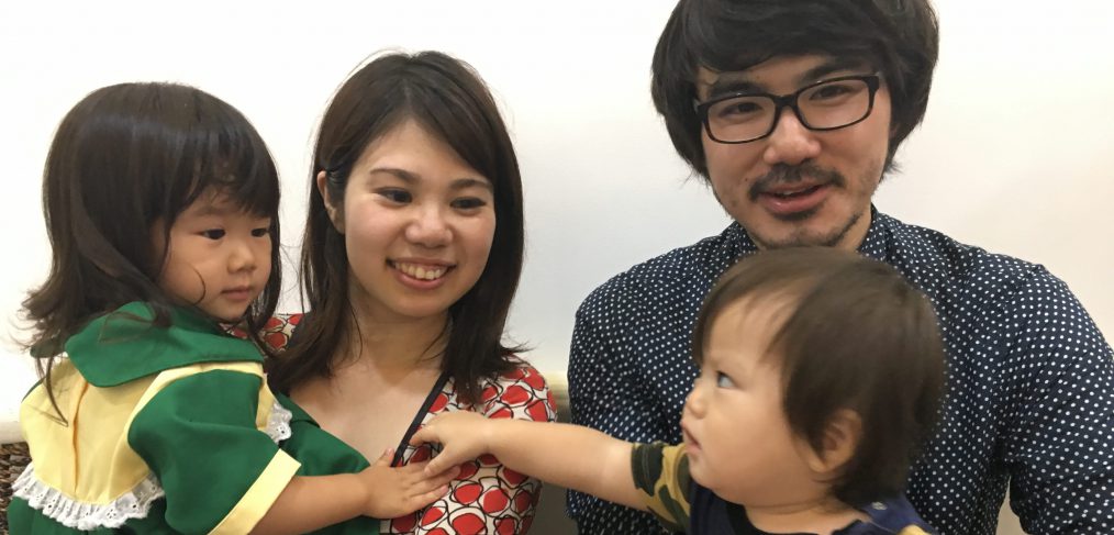 セブ島に留学にきた日本人の家族