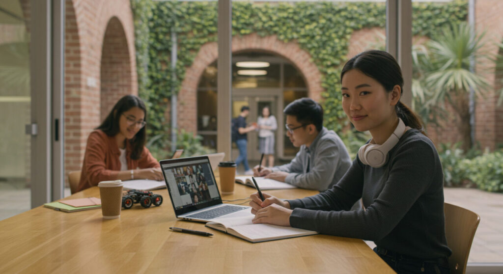 現地×オンライン併用で最大効率！ハイブリッド型AI留学完全ガイド──“柔軟な学び”がキャリアを加速する【2025年版】
