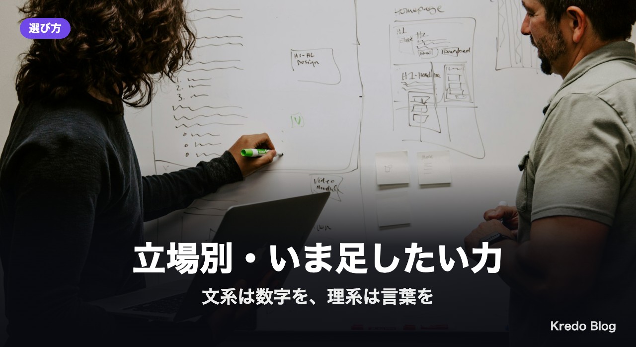 立場別・いま足したい力