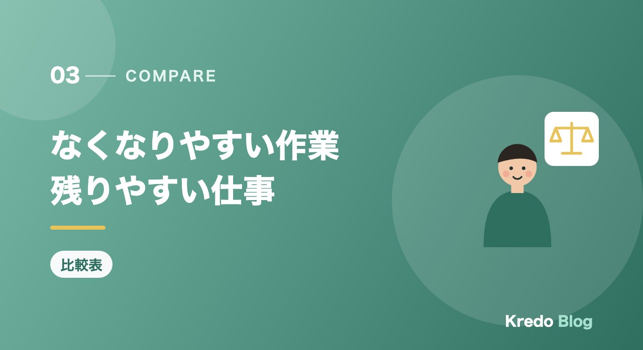 なくなりやすい作業残りやすい仕事