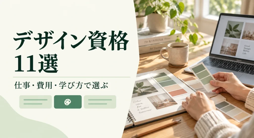デザイン資格11選｜仕事・受験料・独学の進め方で比較
