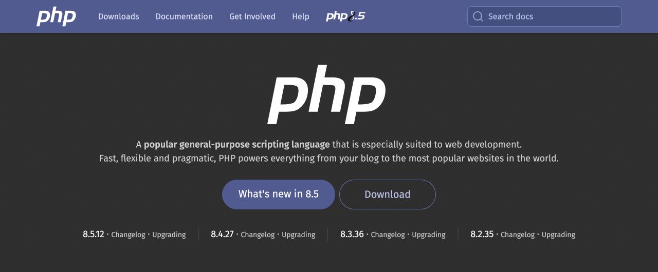 PHP公式サイト