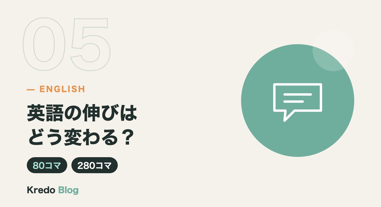 英語の伸びはどう変わる？